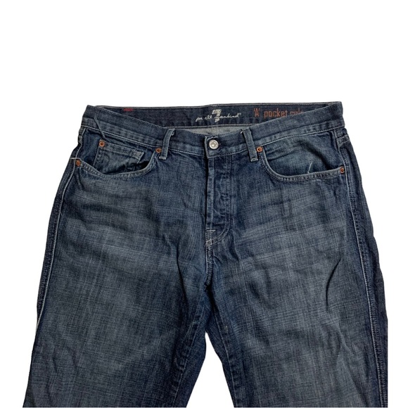 Blue 7 For All Mankind Mens Jeans - Picture 4 of 12